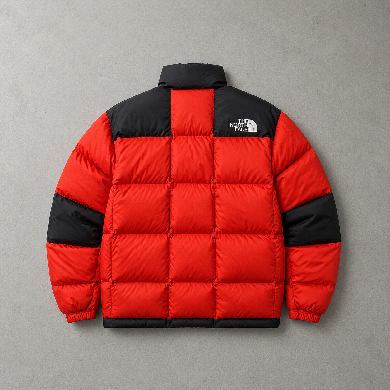 The North Face Jacket Orange, Schwarz Rare (L)