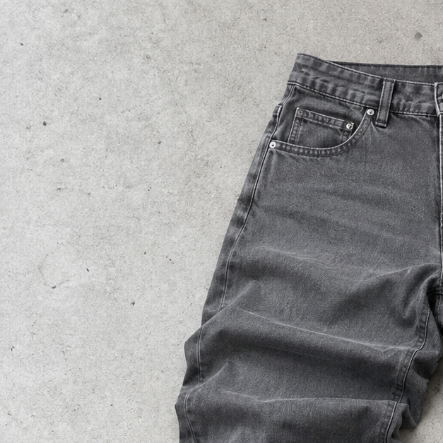 Y2K True Religion Straight Fit Jeans Grey Rare (W36 | DE 52)