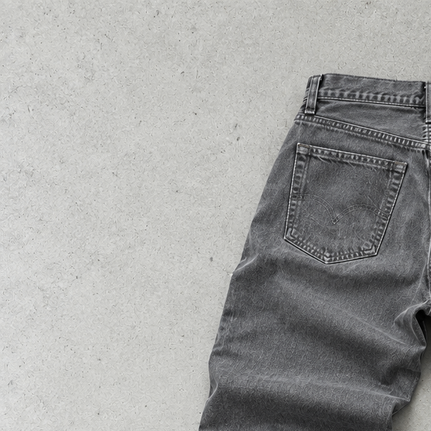 Y2K True Religion Straight Fit Jeans Grey Rare (W36 | DE 52)