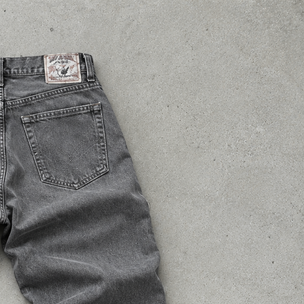 Y2K True Religion Straight Fit Jeans Grey Rare (W36 | DE 52)