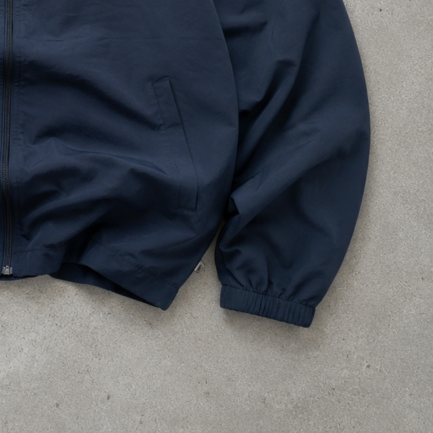 90s Y2K Nike Windbreaker Marineblau Limited (XL)