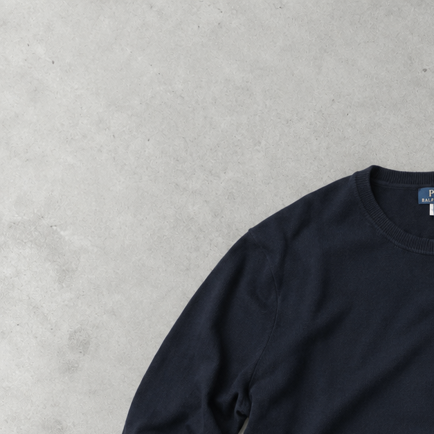 Polo Ralph Lauren Sweater Marineblau Limited (S) Stitched Logo