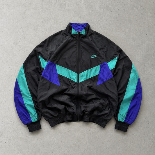 Vintage Nike Jacket Black, Purple Rare (S)