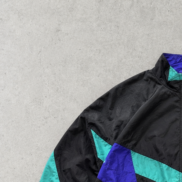 Vintage Nike Jacket Black, Purple Rare (S)