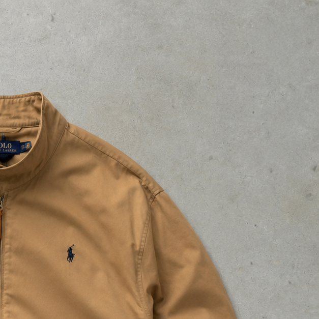 Polo Ralph Lauren Harrington Jacket Beige / Brown Limited (XL)