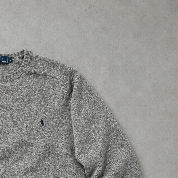 Ralph Lauren Sweater Grau Rare (XL)