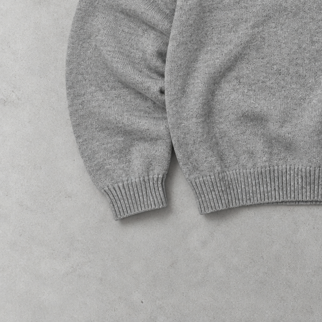 Ralph Lauren Sweater Grau Rare (XXL) Stitched Logo