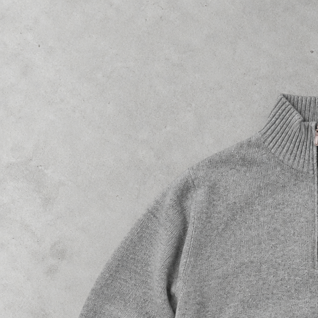 Ralph Lauren Sweater Grau Rare (XXL) Stitched Logo