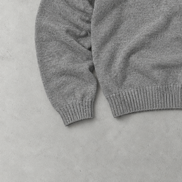 Ralph Lauren Sweater Grau Rare (XXL) Stitched Logo