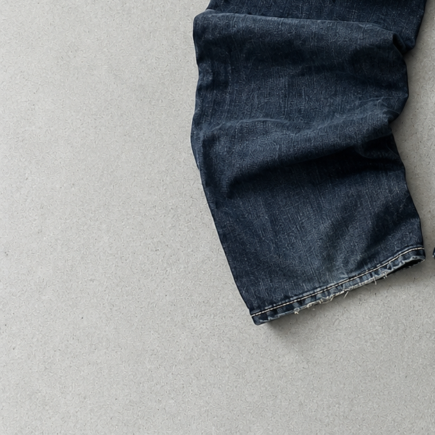 Y2K True Religion Jeans Marineblau, Blau Rare (S)