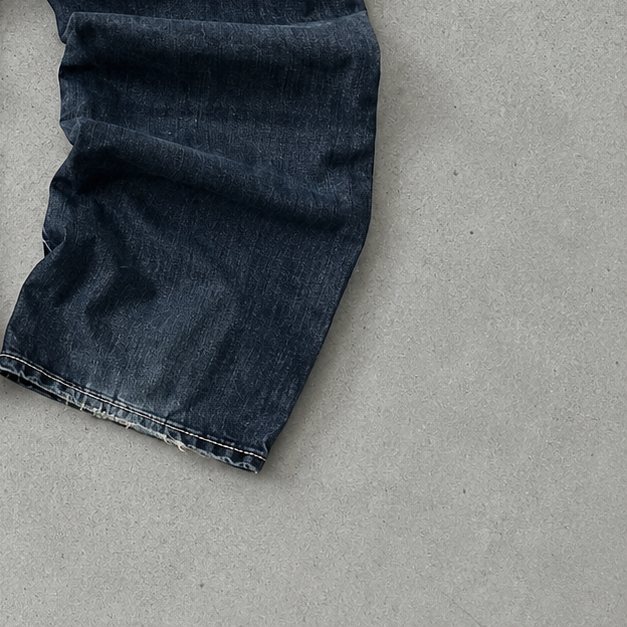 Y2K True Religion Jeans Marineblau, Blau Rare (S)
