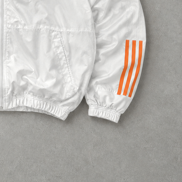 Juventus Turin Adidas Rain Jacket Weiß Limited (Size L)