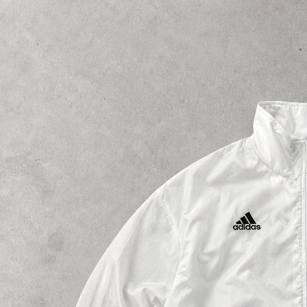 Juventus Turin Adidas Rain Jacket Weiß Limited (Size L)