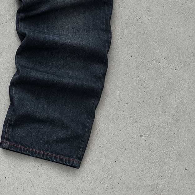 Y2K True Religion Bootcut Jeans Navy Rare Stitched Logo (W34 | DE 50)