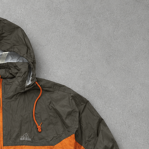 adidas Jacket Orange, Khaki Rare (M)