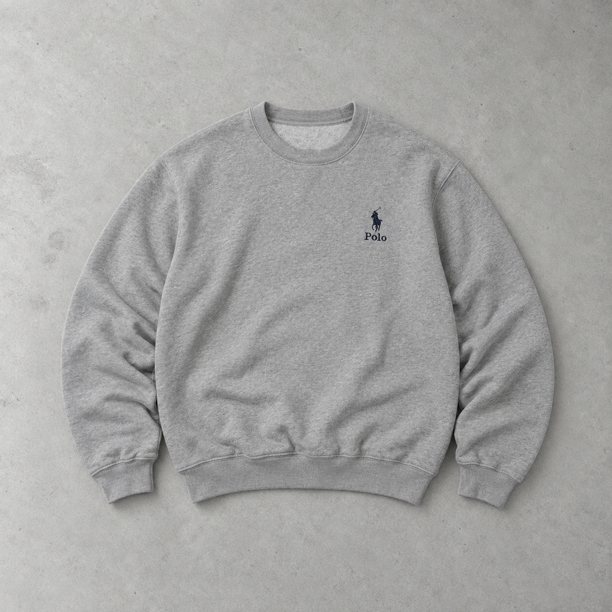 Ralph Lauren Sweater Grau Limited (XXL) Stitched Logo