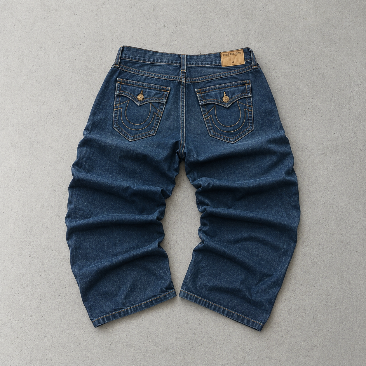 Y2K True Religion Pants Marineblau Rare (W36 | DE 52)