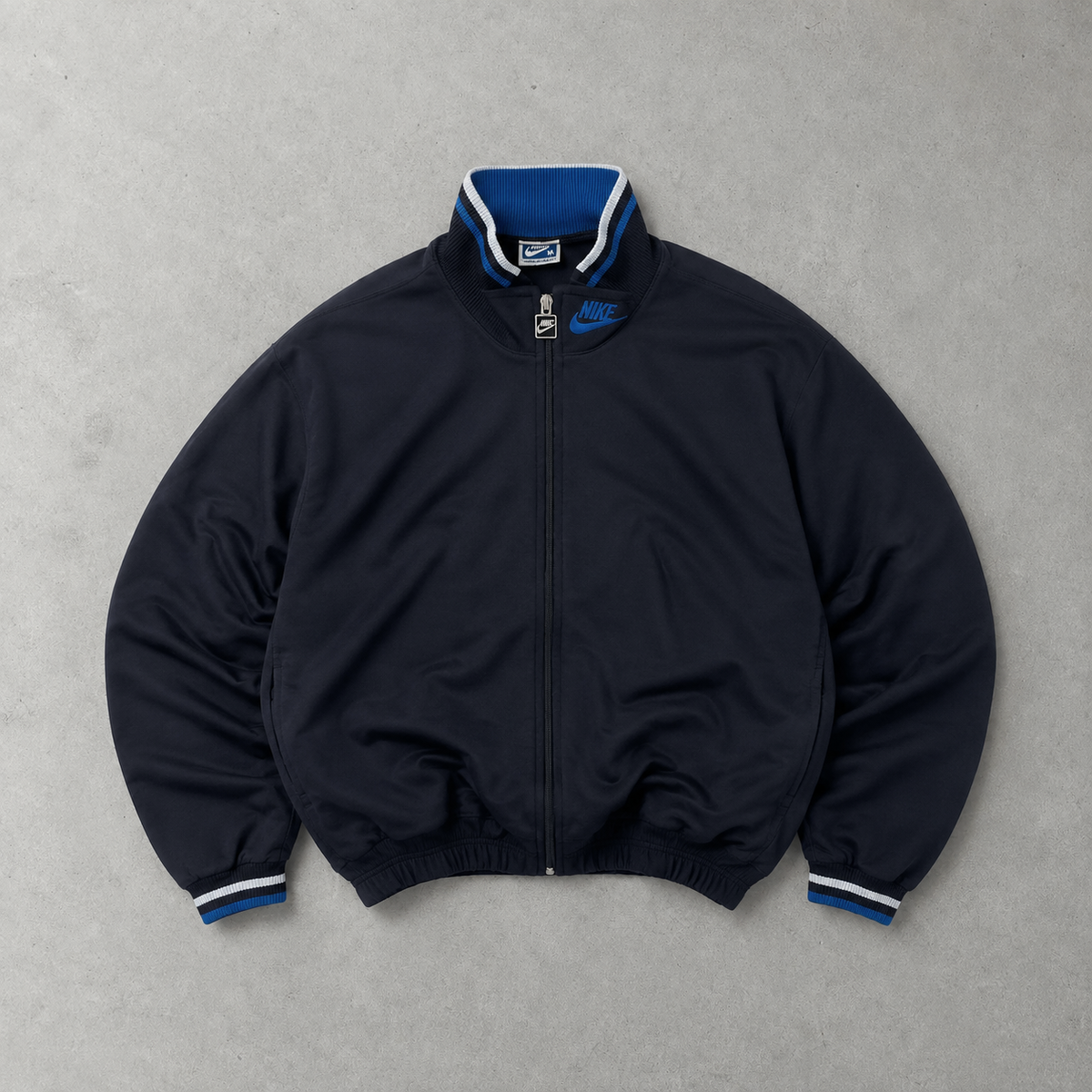 Veste de survêtement Nike années 80 noire limitée (taille M)