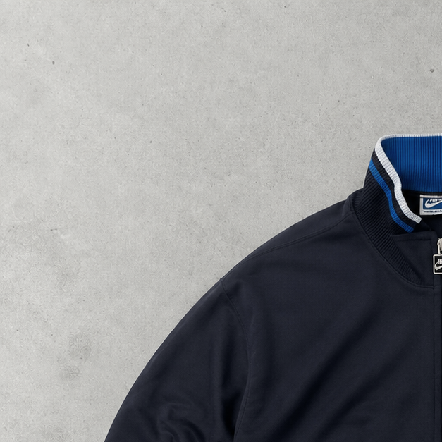 Veste de survêtement Nike années 80 noire limitée (taille M)