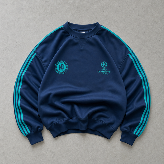 Chelsea Adidas Streetwear Piece Türkis Limited (L) Stitched Logo