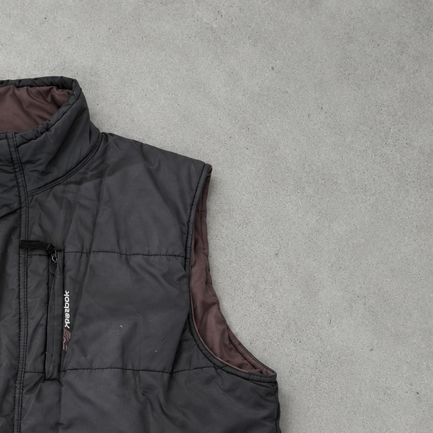 Reebok Vest Schwarz, Braun Rare (M)