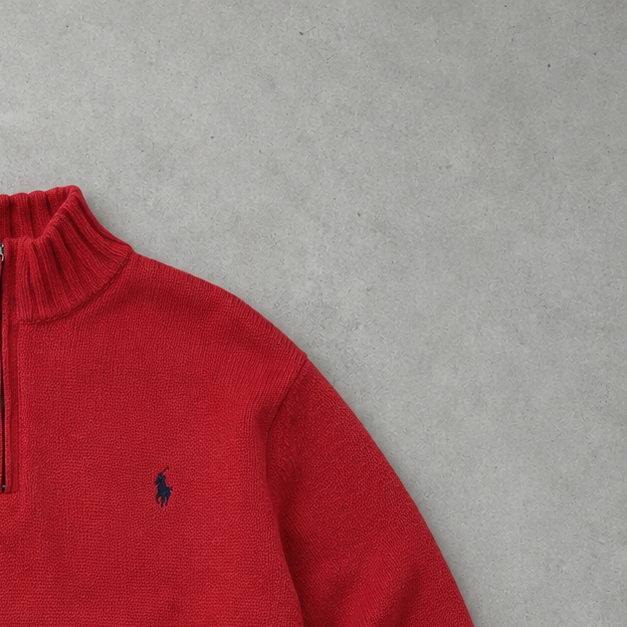 Polo Ralph Lauren Sweater Rot Rare (XL)