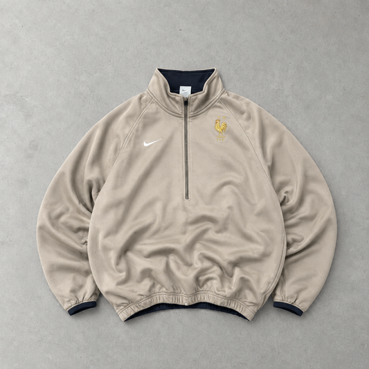 Y2K Nike Jacket Beige Rare (Size M)