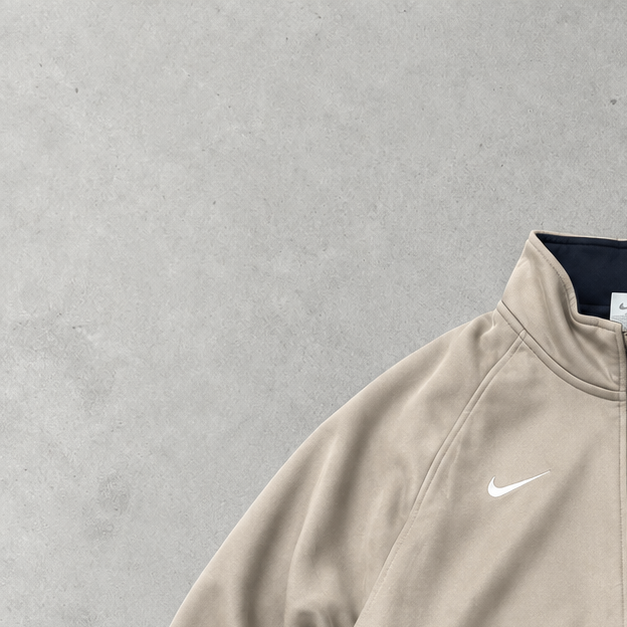 Y2K Nike Jacke Beige Selten (Größe M)