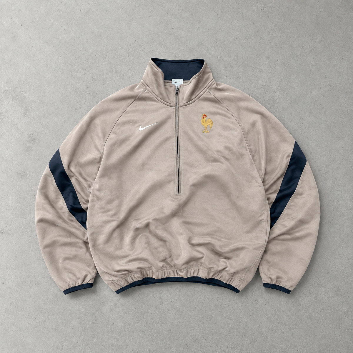 Y2K Nike Jacke Beige Selten (Größe M)