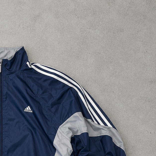 Adidas Jacket Navy / White Rare (XL)