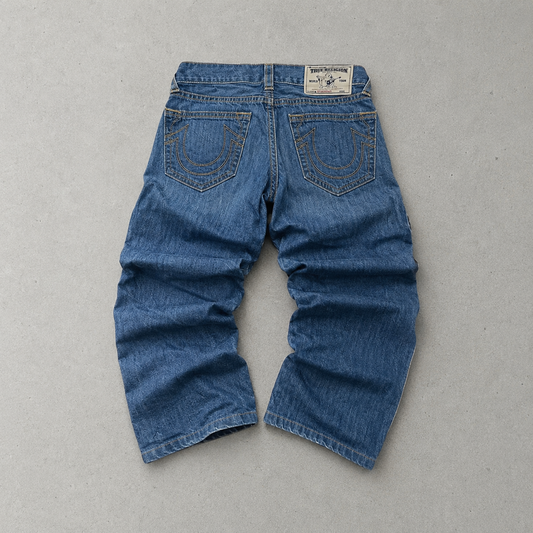 Y2K True Religion Pants Blau Rare (W29 | DE 44)