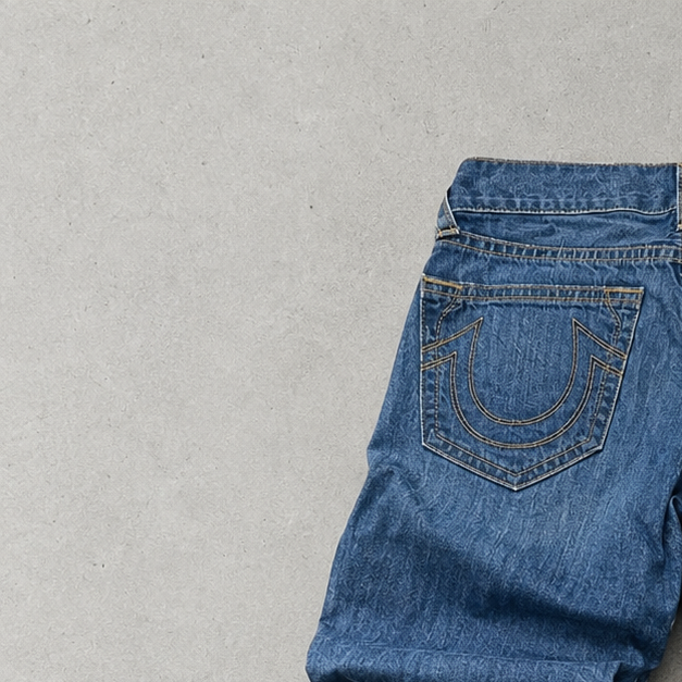 Y2K True Religion Pants Blau Rare (W29 | DE 44)