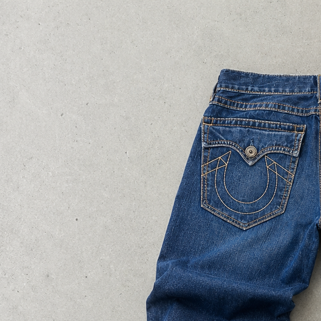 True Religion Jeans Blau Rare (W32 | DE 48)