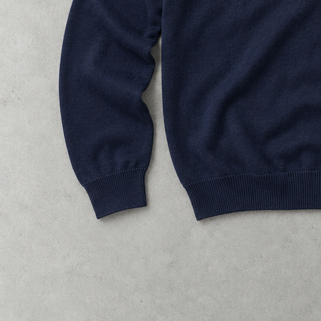 Y2K Ralph Lauren V-Neck Sweater Marineblau Limited (XXL)