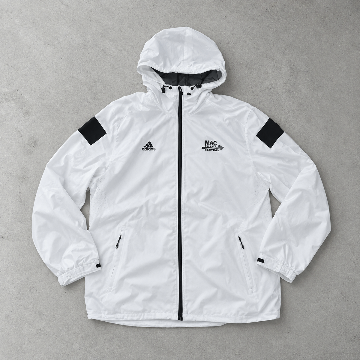 adidas Jacket Weiß, Schwarz Rare (XL)