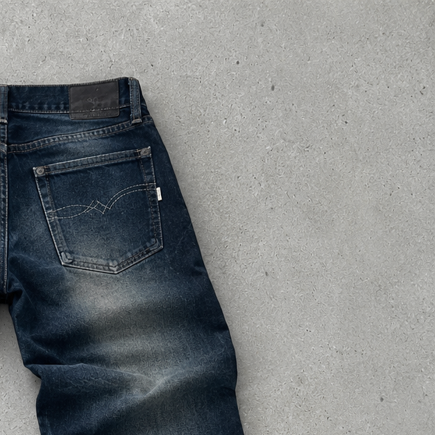 Y2K True Religion Straight Leg Jeans Blue Rare (W36 | DE 52)