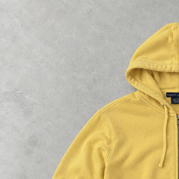 Polo Ralph Lauren Hoodie Gelb Rare (S)