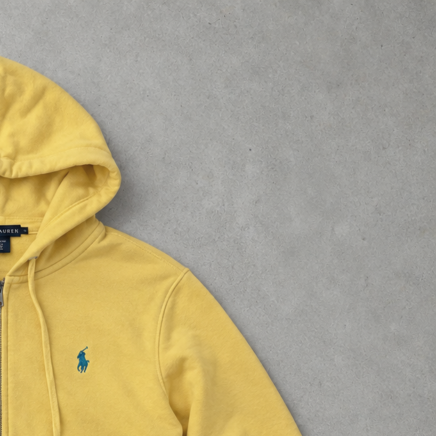 Polo Ralph Lauren Hoodie Gelb Rare (S)