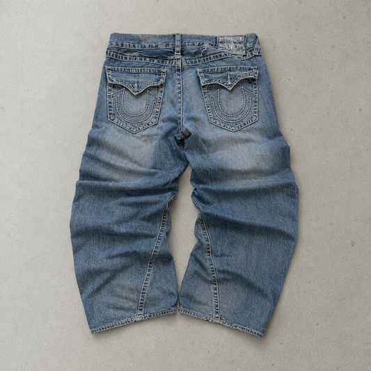 Y2K True Religion Jeans Blau Limited (XL)