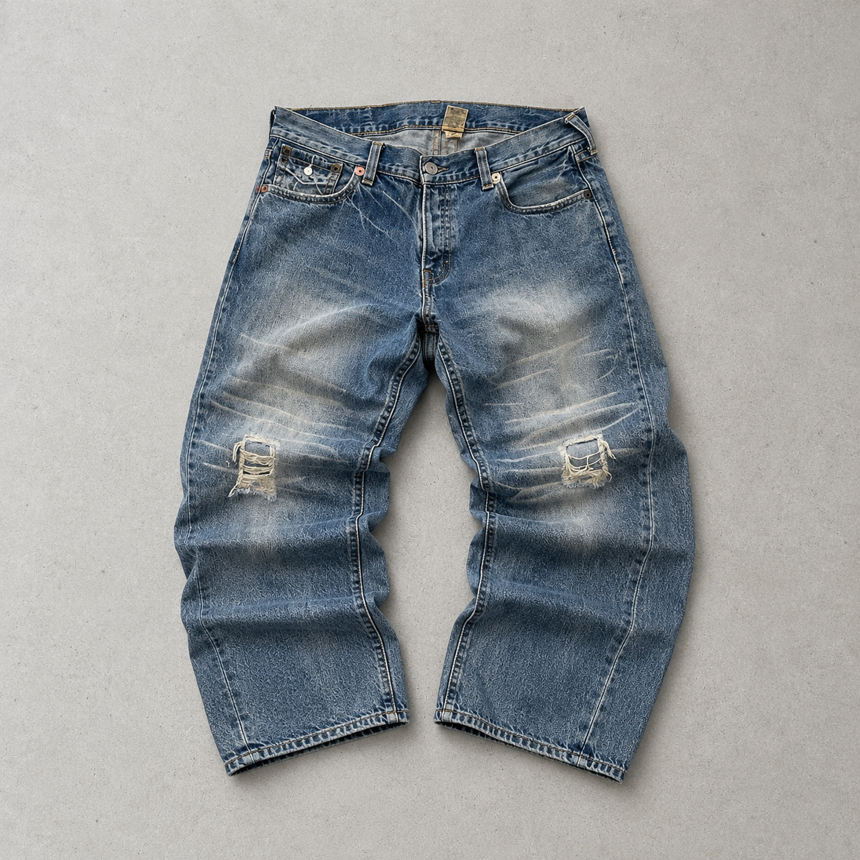 Y2K True Religion Jeans Blau Limited (XL)