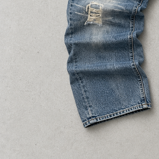 Y2K True Religion Jeans Blau Limited (XL)