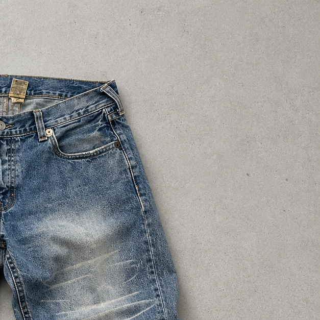 Y2K True Religion Jeans Blau Limited (XL)