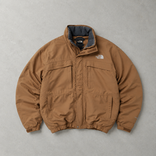 The North Face Jacket Aprikose, Senffarben Rare (L)
