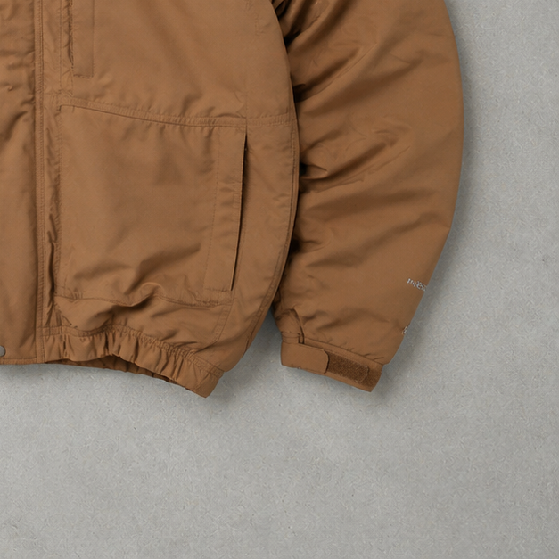 The North Face Jacket Aprikose, Senffarben Rare (L)