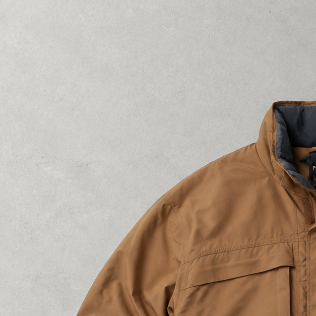 The North Face Jacket Aprikose, Senffarben Rare (L)