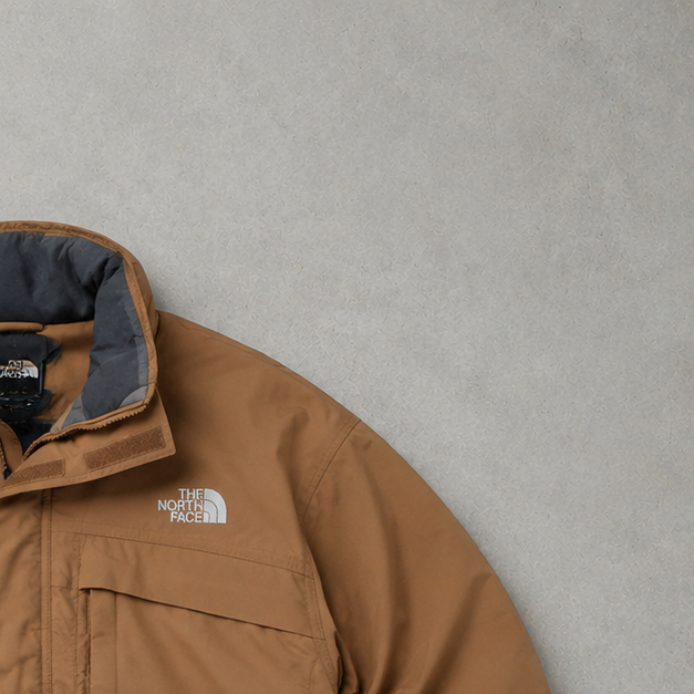 The North Face Jacket Aprikose, Senffarben Rare (L)
