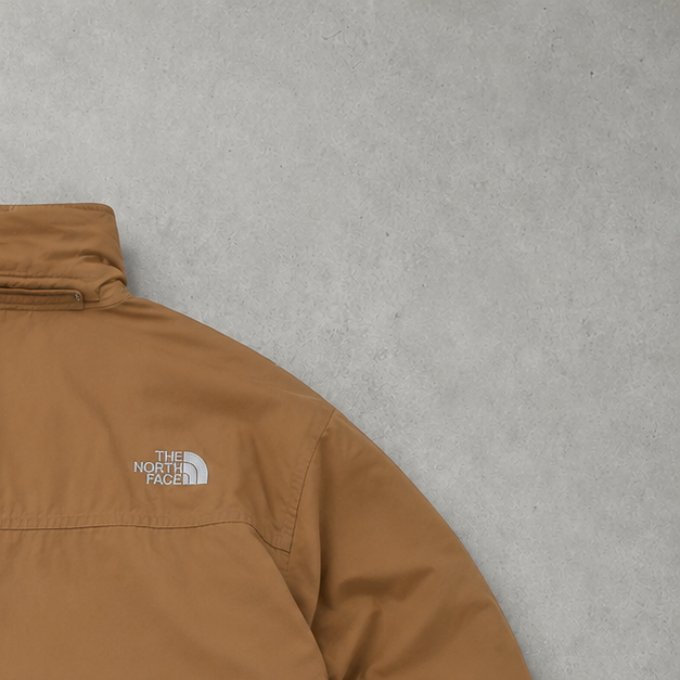 The North Face Jacket Aprikose, Senffarben Rare (L)