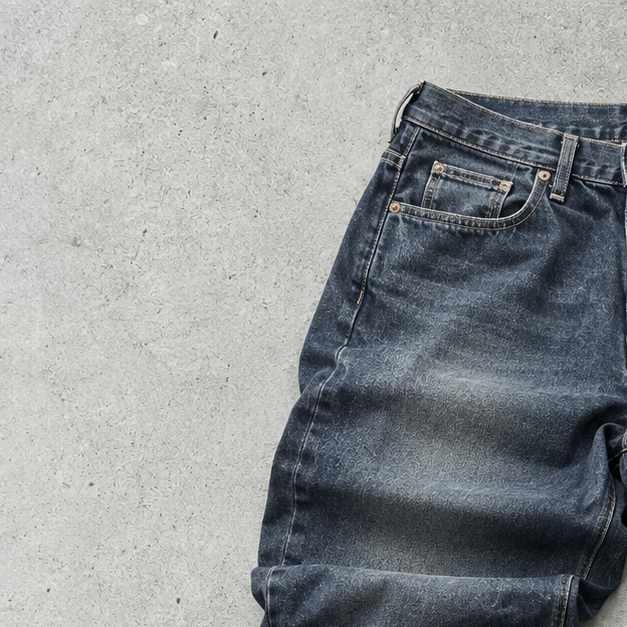 2000er True Religion Straight Jeans Navy Limited (L)
