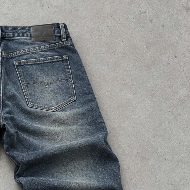 2000er True Religion Straight Jeans Navy Limited (L)