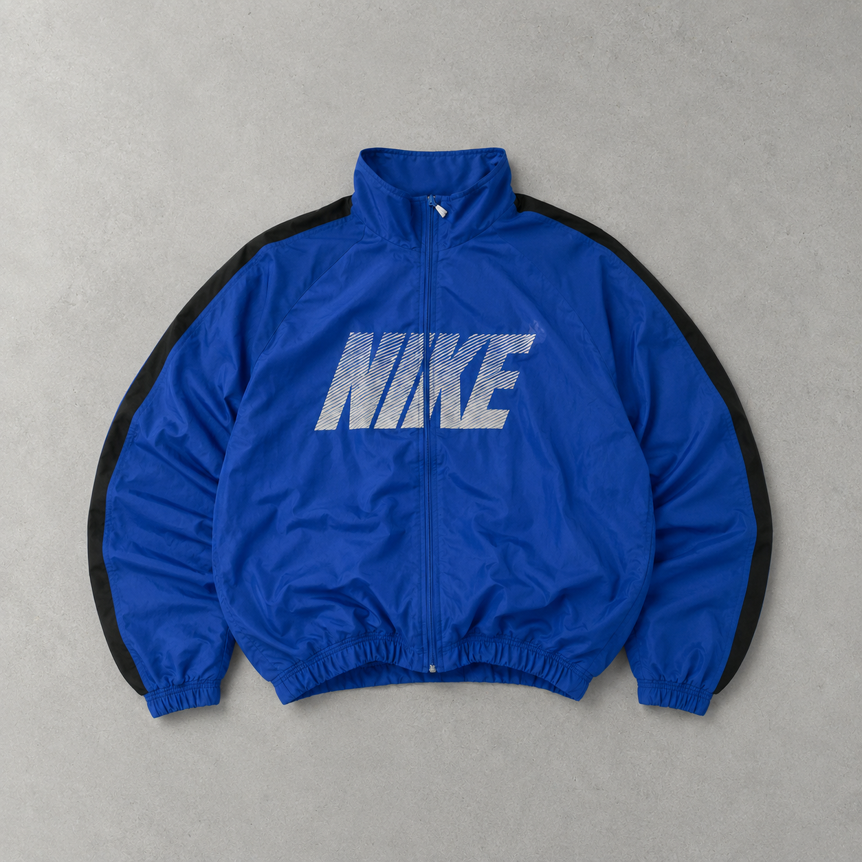 Y2K Nike Windbreaker Blau Rare (S)